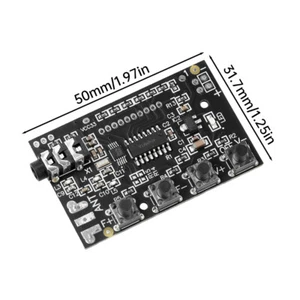 Placa receptora FM módulo de radio FM estéreo de 2 canales RDA5807 76,0 MHz-108,0 MHz - Imagen 1 de 18