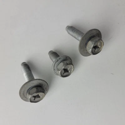 1993 Nissan Hardbody D21 Truck Windshield Wiper Motor Bolts Set of 3 OEM - Imagem 1 de 3