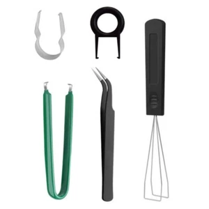 5 Piece Keyboard Maintenance Kit Keycap Puller, Switches Extractor, and Tweezers - Zdjęcie 1 z 8