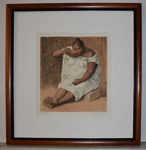 Artista Mexicano Francisco Zúñiga, Firmado Numerado Original Color Litografía - Imagen 1 de 8