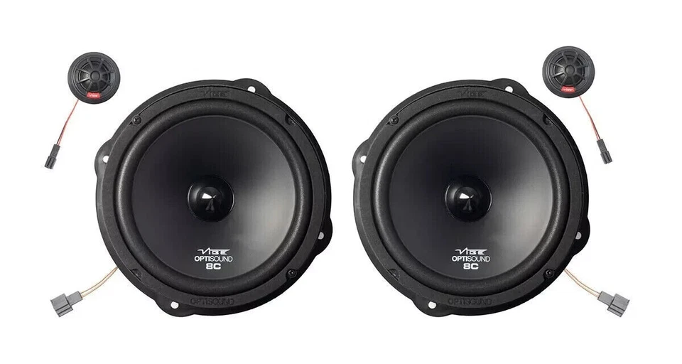 VIBE 8" Inch MK2 AUDI TT / Q7 Car Stereo Speaker Upgrade Fitting Kit - Image 1 of 1