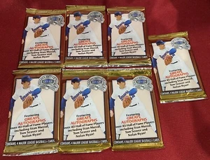 7 PACKS LOT 2000 FLEER GREATS OF THE GAME BASEBALL FACTORY SEALED RARE READ!!!! - Picture 1 of 1