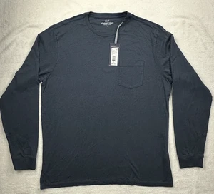 Vineyard Vines Men's Long Sleeve Pocket T-Shirt Blue Blazer Size Large - NEW! - Picture 1 of 5