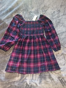 Hello Frankie Girls Plaid Blue & Pink Dress - Picture 1 of 4