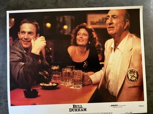 Bull Durham 1988 Original Vintage Lobby Card with Kevin Costner & Tim Robbins - Bild 1 von 8