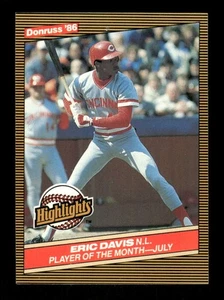 Donruss Highlights 30 1986 Eric Davis nuovo con scatola o migliore BXCP57 - Foto 1 di 2
