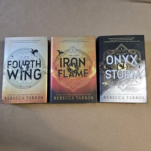 The Empyrean Series Volumes 1 - 3, Rebecca Yarros, 2 1st Printings, HC/DJ - Imagen 1 de 18