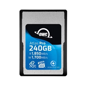 OWC 240GB Atlas Pro CFexpress 4.0 Type A Memory Card - Picture 1 of 2