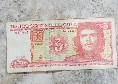 3 Pesos Bill Paper - Image 1 of 2