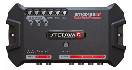 Stetsom STX2436 Digital Audio Processor 2 Channels 4 Way Bluetooth DSP Crossover - Image 1 of 4