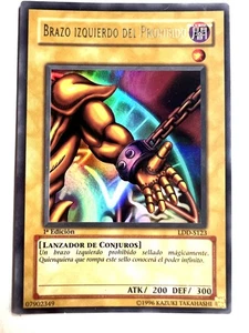 Carta Yugioh Brazo Izquierdo Del Prohibido LDD-S123 1� Edici�n - Imagen 1 de 2