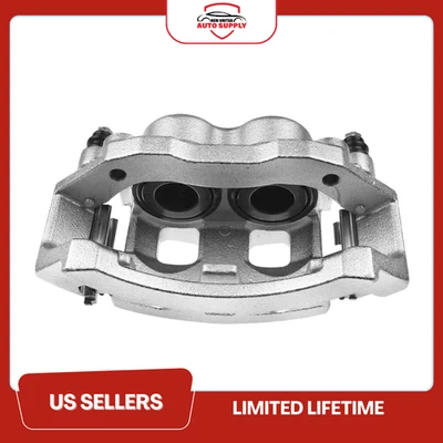 Pinça de freio dianteira esquerda do lado do motorista com suporte para 2000 2001 Dodge Ram 1500 - Imagem 1 de 3