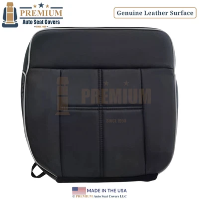 Cubierta de asiento de repuesto de ébano para Lincoln Mark LT 2006-2008 de cuero genuino OEM Foto 1 de 4