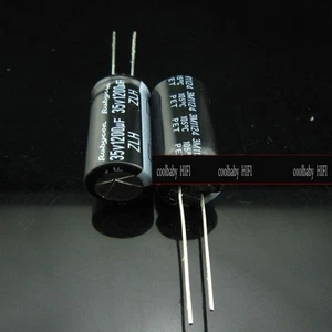 10pcs RUBYCON ZLH 1200uf 35v 1200mfd Capacitor high frequency 105C 12.5 *25mm - Picture 1 of 1