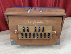 Shruti Box wood Ply Sur Pete 15x10x3 Inch 440Hz 432Hz with and w/o foot pedal - Picture 1 of 13