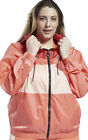 Core 10 by Reebok Women’s Woven Color Block Hooded Jacket Windbreaker Size M
