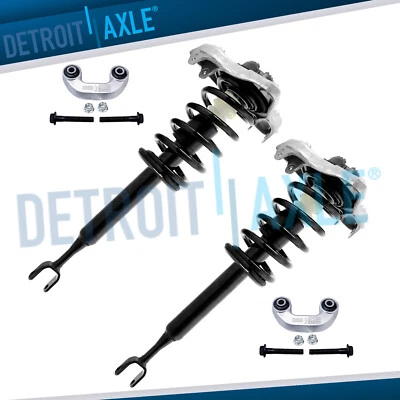 Front Strut w/ Coil Spring Sway Bar Suspension Kit for 2002-2008 Audi A4 Quattro - Image 1 of 4