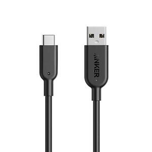 Anker PowerLine II USB-C USB-A 3.1 Gen2 Cable 0.9m Black USB-IF Certified 449