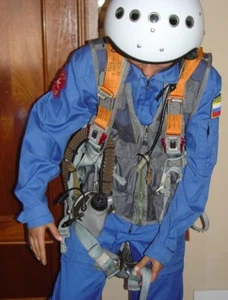 Russian Su-27 Parachute Harness Ejection Seat K-36 IPS-72 + PSU-36 Soviet belts - Picture 1 of 14