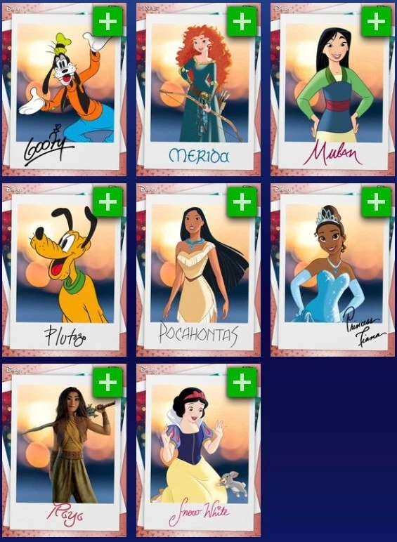 [DIGITAL Topps Disney Disney Collect Chrome 24 S1 Bronze Single Signature - Pick - Image 1 of 1