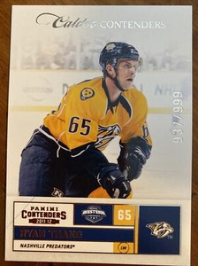 11-12 Panini Contenders Hockey RC Calder Contender 177 Ryan Thang /999