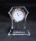 Waterford Crystal 6 3/4&quot; Mantel Shelf Clock