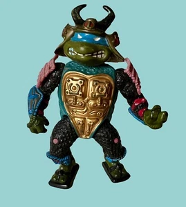 Vintage 1990 TMNT Leo the Sewer Samurai Toy Action Figure Playmates Loose - Picture 1 of 4