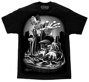 Joka Jams DJ Joker Turntables Homies Chicano Art David Gonzales DGA T Shirt - Picture 1 of 1