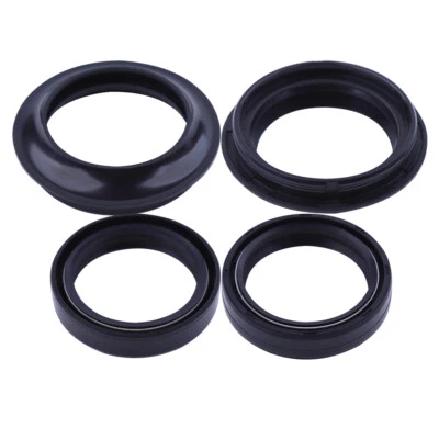 Front Fork Damper Shock Absorber Fork Dust Oil Seal Kit For Motorcycle 43x55x11 - Image 1 of 4