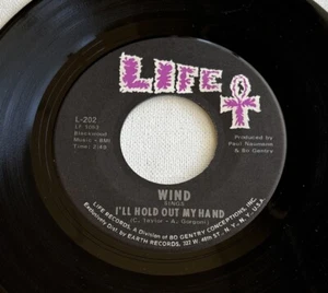 WIND I'LL HOLD OUT MY HAND #202 LIFE 1969 FUNK/SOUL/ROCK 45 - Imagen 1 de 4