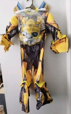 Disfraz TRANSFORMERS BUMBLEBEE Deluxe Niño Pequeño Disfraz Licencia, XS 3T-4T Foto 1 de 4