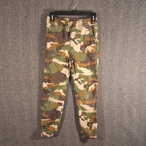 Wonder Nation Camo Pants Boys Size Large (10-12) Pockets Elastic Waist Legs - Picture 1 of 14