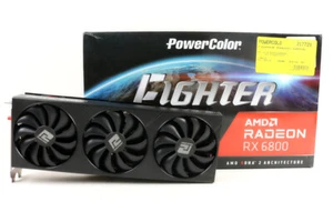 Powercolor Radeon RX 6800 16GB Fighter GPU mit Box | 1 Jahr Garantie, schneller Versand! - Bild 1 von 7