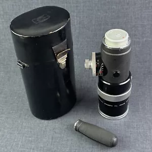 Zeiss Contarex Olympia Sonnar 250MM f4 Zoomobjektiv mit Griff & Koffer für Teile Reparatur - Bild 1 von 24