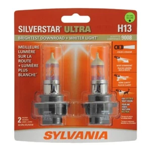 Sylvania: H13 Silverstar Ultra Halogen Headlight Bulb (2 Pack) - Picture 1 of 8