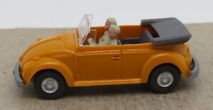 WIKING Ho 1/87 VW Volkswagen Beetle Cox 1300 Cabriolet Coccinelle 2 Characters