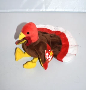 1996 TY Beanie Babies Gobbles Turkey - Picture 1 of 10
