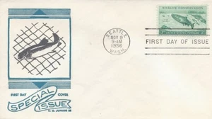 1079 3c WILDTIERSCHUTZ - KÖNIGSLACHS - C. G. Junior III Gütesiegel - Bild 1 von 1