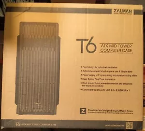 Zalman T6 ATX Mid Tower Computer Case  - Picture 1 of 2