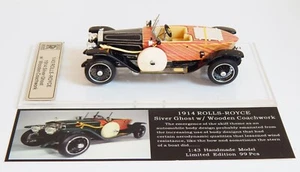 Cja De Cocke Miniatura 1/43; 1914 Rolls-Royce "SILVER GHOST", wooden coachwork. - Picture 1 of 9
