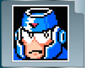 HARD MAN Mugshot Sprite from MEGA MAN Vinyl Decal #1 Car Truck Laptop Sticker - Picture 1 of 1