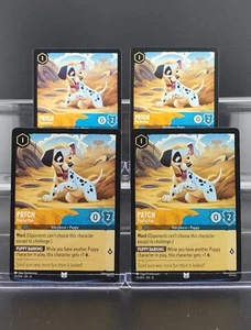 Parche Disney Lorcana - Cachorro juguetón 25/204 Reino de Jafar poco común 4 cartas - Imagen 1 de 1