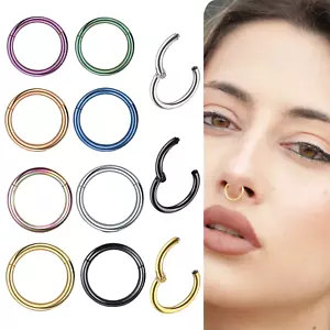 Piercing Chirurgenstahl septum piercing helix piercings für Nase, Lippe, Ohr - Bild 1 von 17