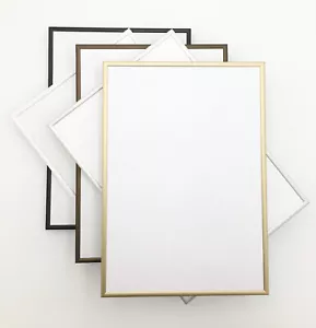 Weisse Bilderrahmen Zoll Inch US & Cm Größen 8x10 12x16 16x24 18x24 20x30 24x36 - Bild 1 von 12