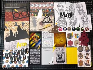 ¡Kit de álbum de recortes de Harry Potter! Project Life, Papel, troquelados, Hogwarts, Universal - Imagen 1 de 1