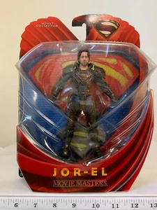 MATTEL 6" SUPERMAN JOR-EL MAN OF STEEL MOVIE MASTERS FIGURE - Picture 1 of 3