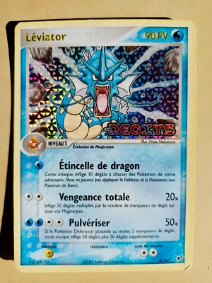 Carte Pokémon :  Léviator 8/107 Holo Ex Deoxys Française - Photo 1/2
