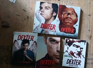 Lot of 5 Dexter seasons boxed sets Seasons 1 5 6 7 8 tested 4 Dvd 1 Bluray - Picture 1 of 5