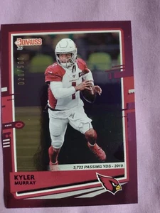Donruss Kyler Murray 2020 púrpura #20/500 Arizona Cardinals - Imagen 1 de 2