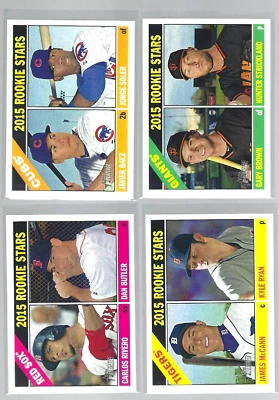 2015 Topps Heritage Javier Baez/Jorge Soler RC #139 Chicago Cubs + 10 bonus cds - Image 1 of 4